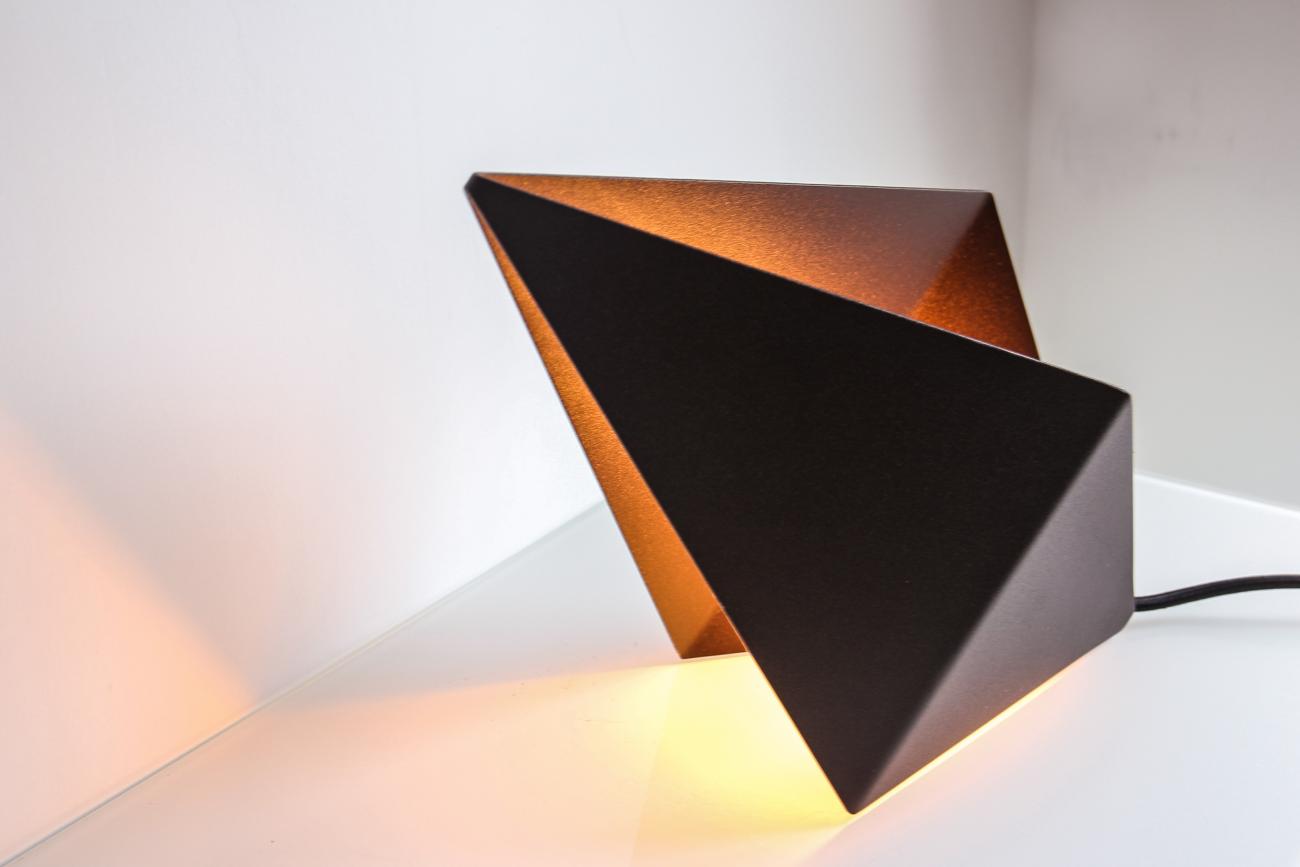 Diamond Lamp - tafellamp chocolate brown by STRAFF Design