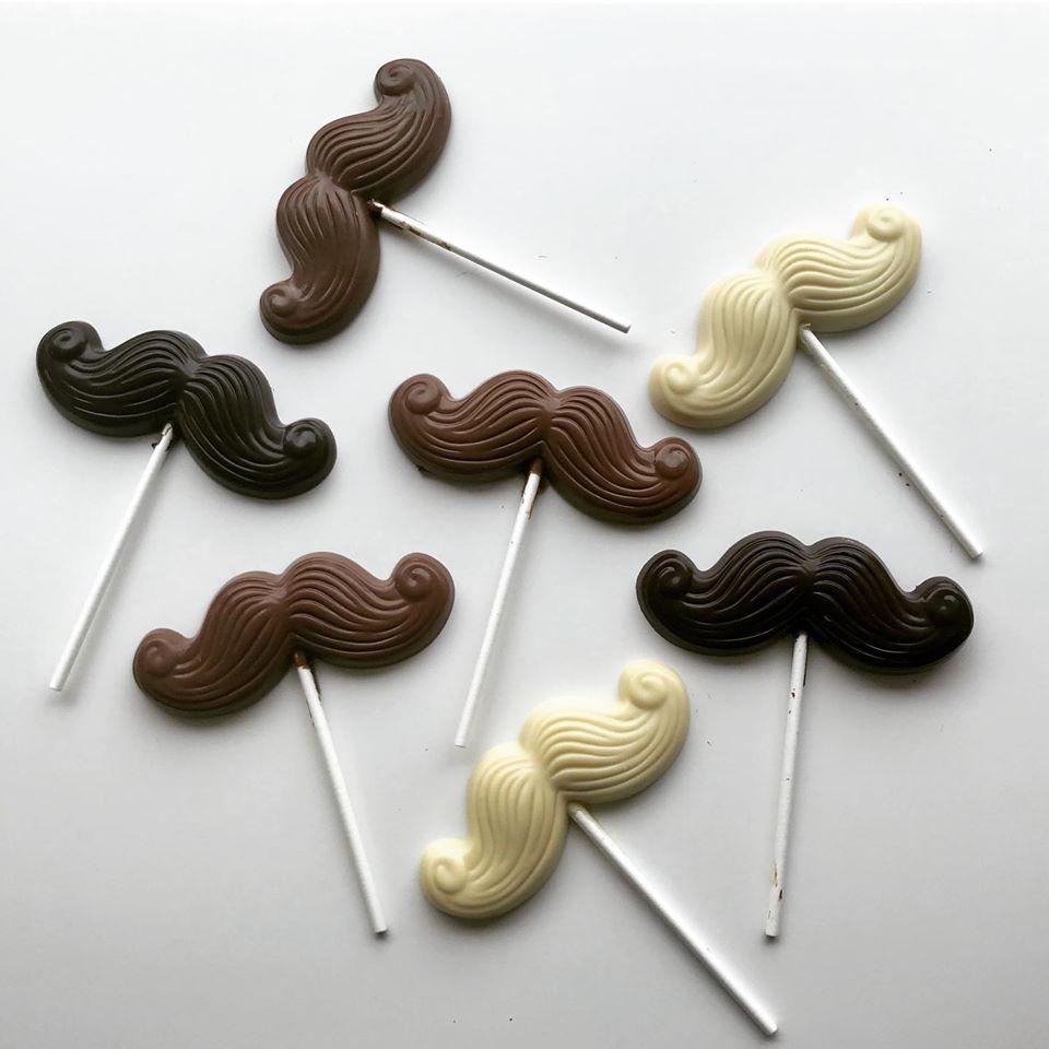 Lolly's uit chocolade
