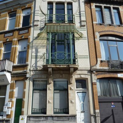 Art Nouveau balkon