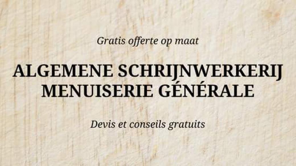 Algemene schrijnwerkerij