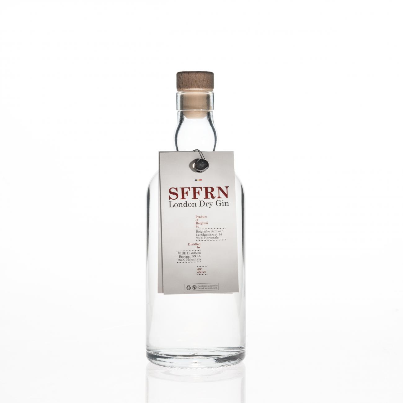 SFFRN London Dry gin (saffraangin) van 43°