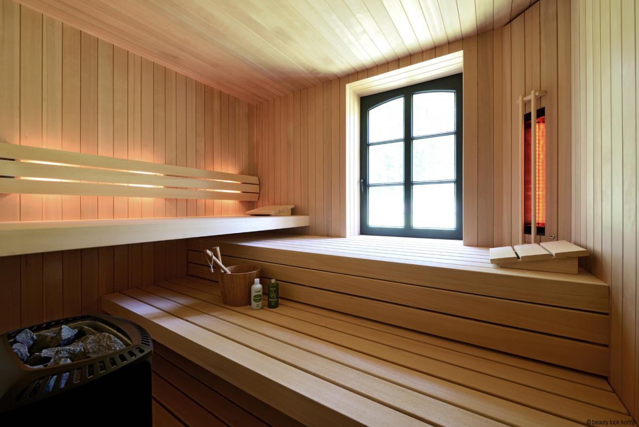 Sauna op maat - comfort uitvoering
