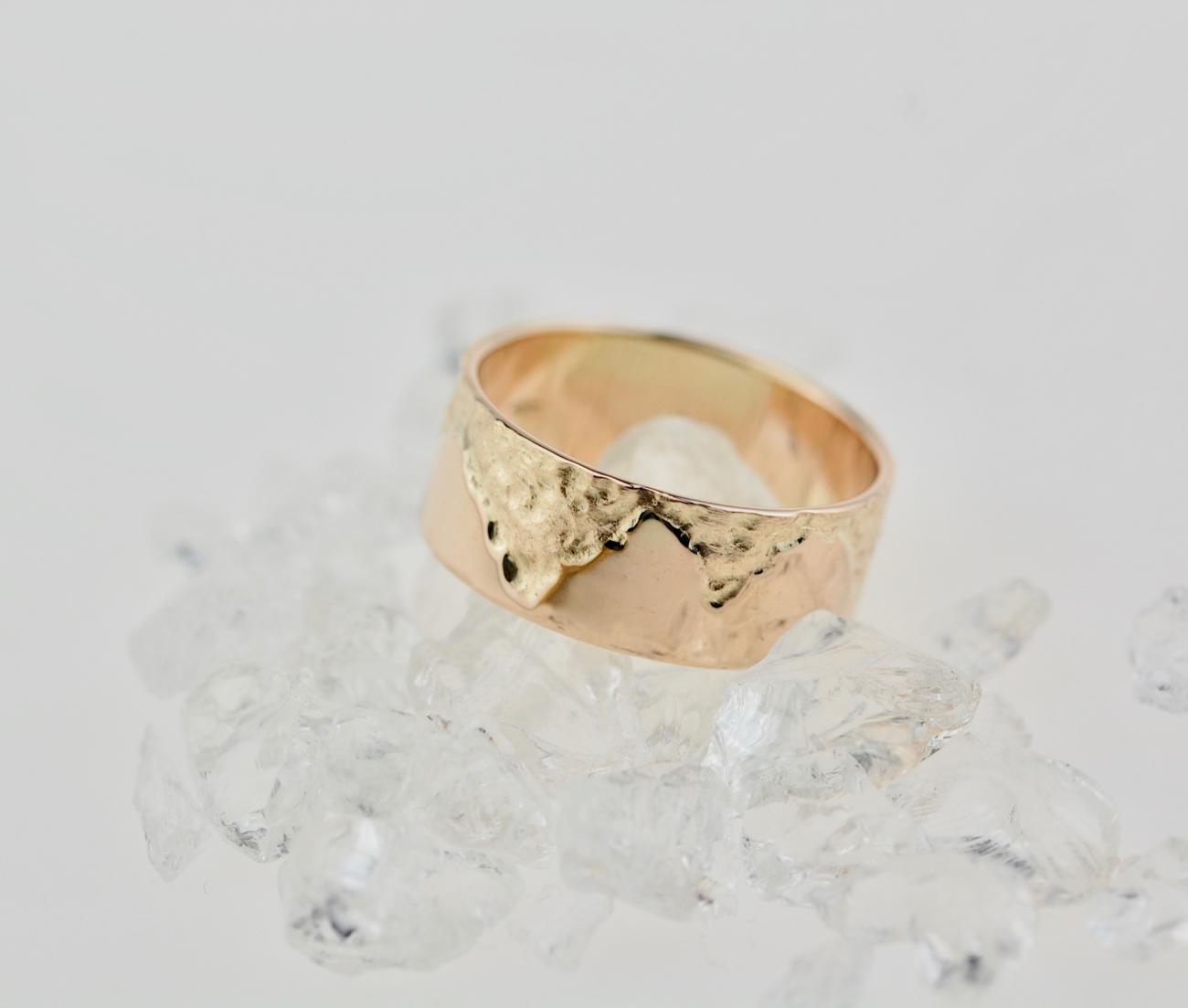Ring roze goud