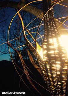 wilgen staanlamp