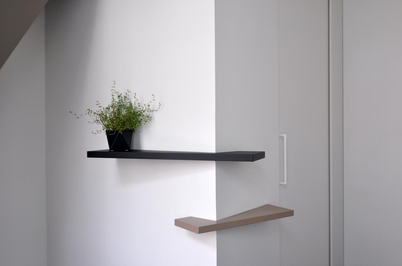 Cornershelf Small & Large - hoekplanken by STRAFF Design