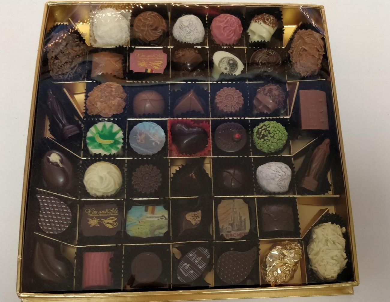 assortiment pralines