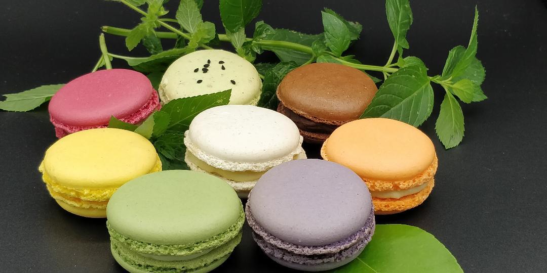 assortiment macarons