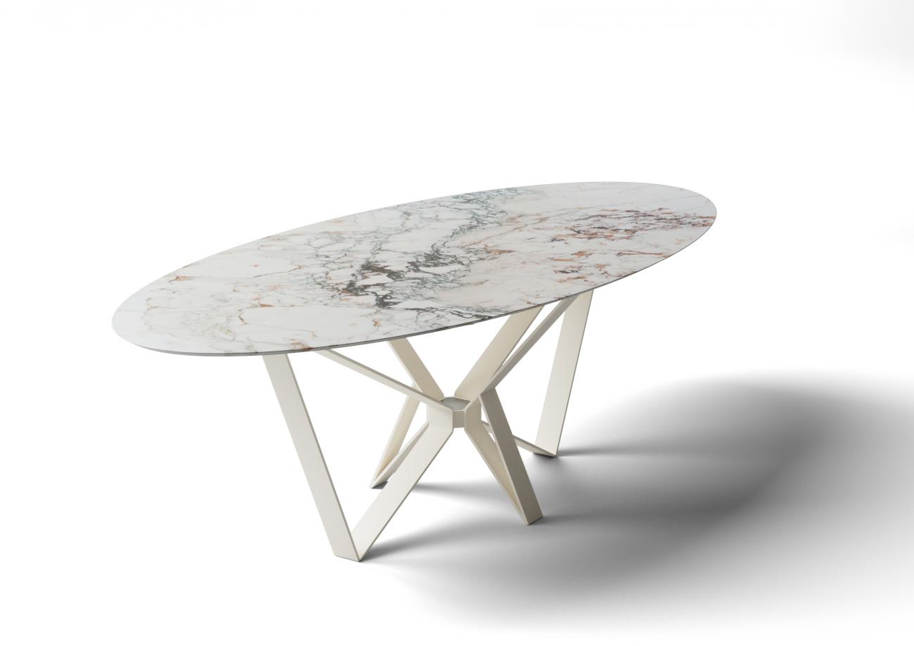 Papillon Ellips Dining Table