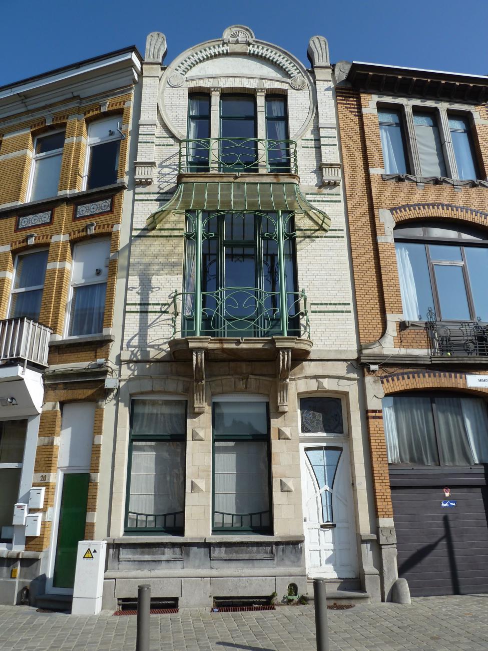 Art Nouveau balkon