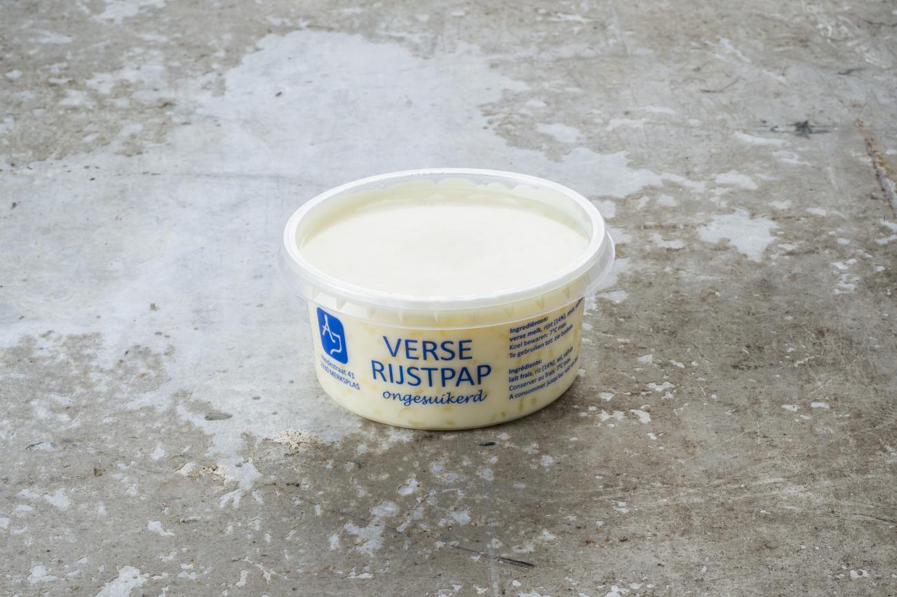 Verse rijstpap ongesuikerd