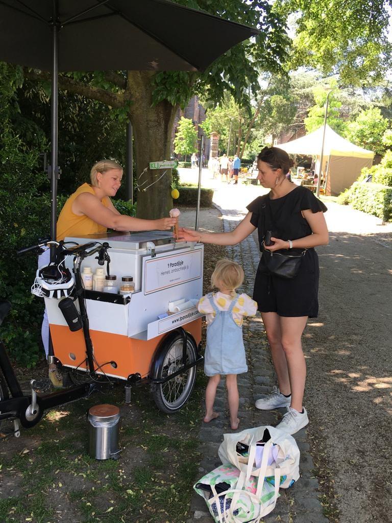 Onze ijsco-fiets op jouw event