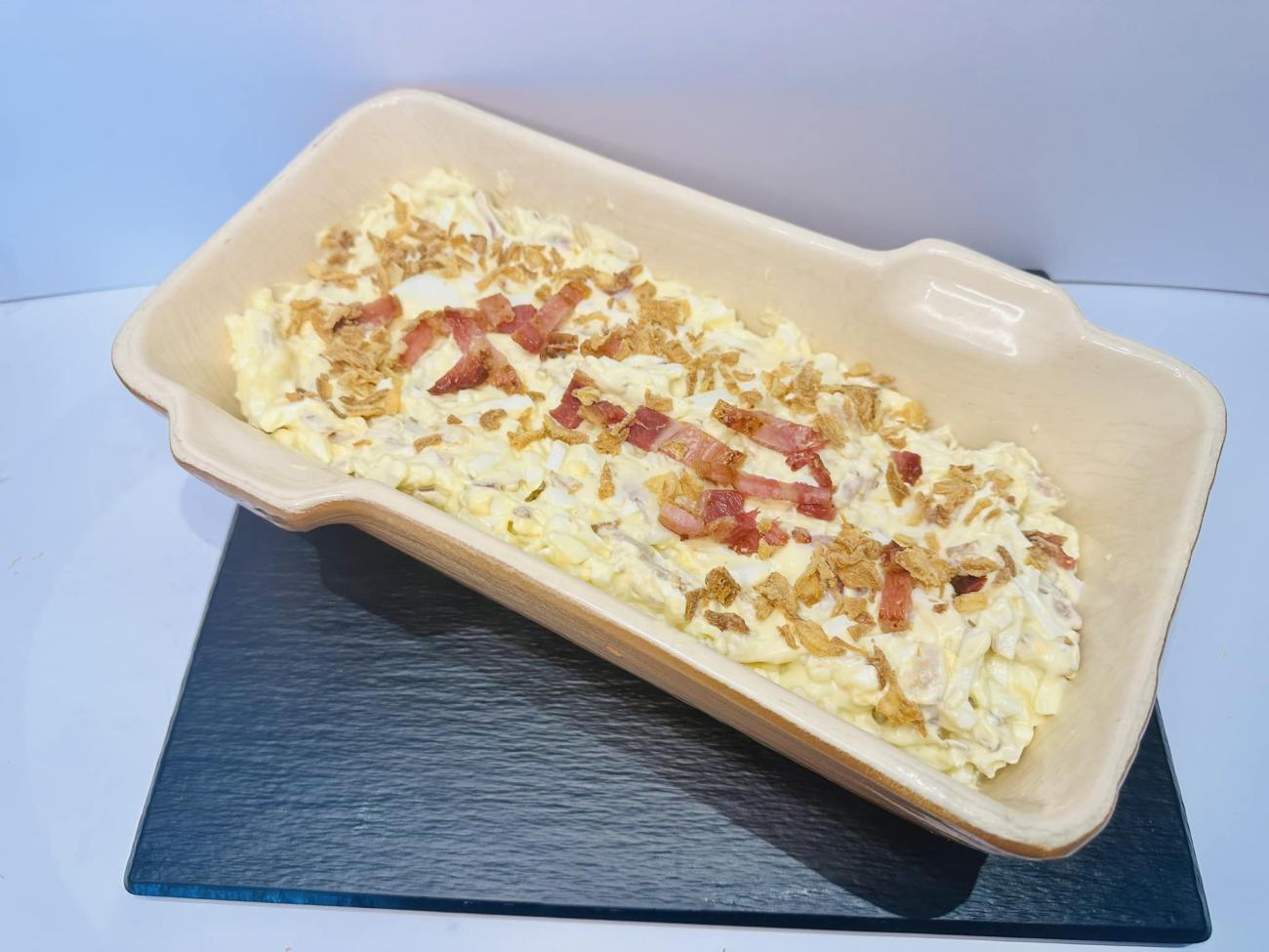 Ei-spek-salade