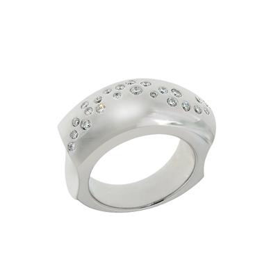 Photo of Ring in White Gold with diamonds