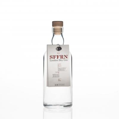 SFFRN London Dry gin (saffraangin) van 43°