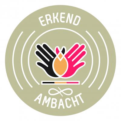 Erkenning ambachtsman door de federale overheid - logo