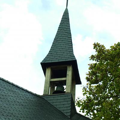 Toren van een kapel - Bart Deroye - houtwerken