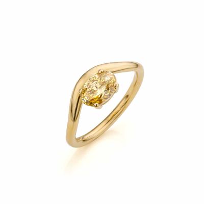 yellow diamond ring