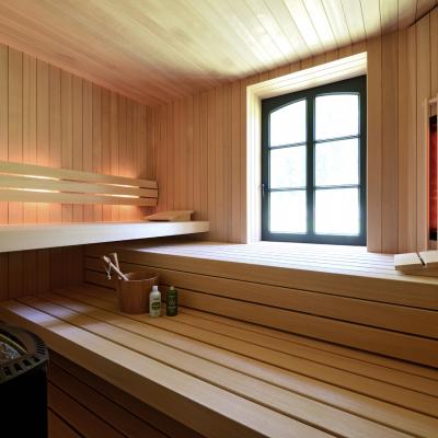 Sauna op maat - comfort uitvoering