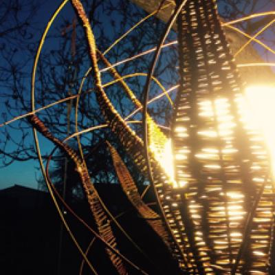 wilgen staanlamp