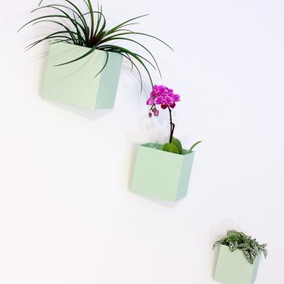 Little Keeper - wallcubes muntgroen by STRAFF Design