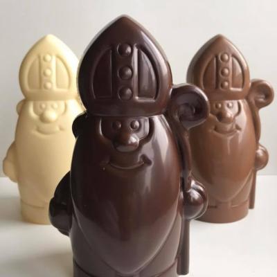 3 moderne sinten in chocolade