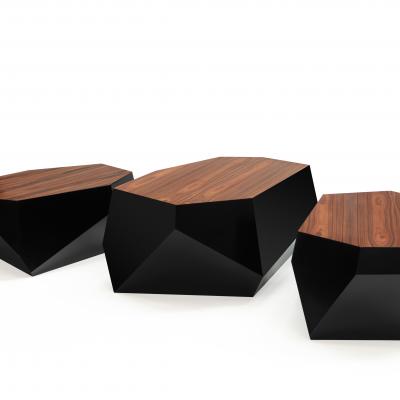 Robuuste salontafel, in 4 formaten en 4 kleuren