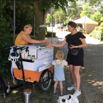 Onze ijsco-fiets op jouw event