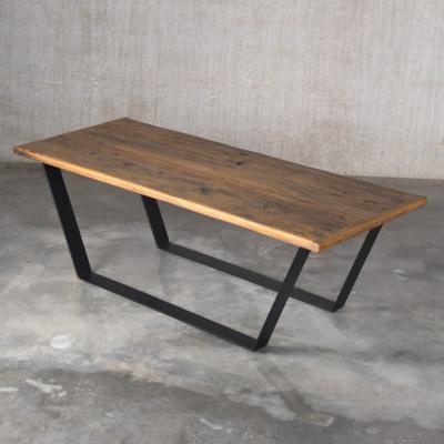 salontafel eik en staal